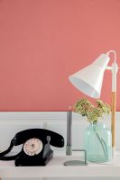 Обои Caselio Flower Power 64524250 Винил на флизелине (0,53*10,05) Красный, Однотонные — фото 2, Обои для стен