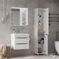 Товар: Зеркало со шкафом Volna Lake 60 R zsLAKE60.R-01 с подсветкой Белое - фото 6 Зеркало со шкафом Volna Lake 60 R zsLAKE60.R-01 с подсветкой Белое — фото 6, Зеркальные шкафы в ванную