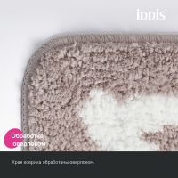 Коврик для ванной комнаты Iddis Base 50х80 BPQS03Mi12 Коричневый — фото 5, Аксессуары для туалета