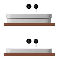 Раковина Kerasan Tribeca 60 514301 Белая — фото 4, Раковины