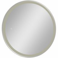 Зеркальный шкаф Континент Torneo White LED 60 МВК069 с подсветкой Белый — фото 2, Зеркальные шкафы в ванную