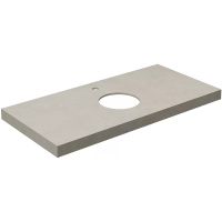 Столешница под раковину Kerama Marazzi Canaletto Про Чементо 100 CN100.DD506920R Бежевая матовая — фото 1, Столешницы под раковину