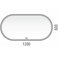 Товар: Зеркало Corozo Европа 120 LED SD-00000842 с подсветкой с сенсорным выключателем - фото 4 Зеркало Corozo Европа 120 LED SD-00000842 с подсветкой с сенсорным выключателем — фото 4, Зеркала в ванную комнату