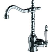 Смеситель для раковины GPD Retro MTL180 Хром — фото 1, Смесители