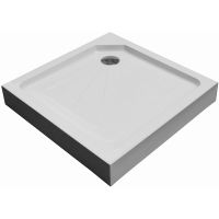 Душевой поддон из АБС-пластика Ceruttispa Q91 90х90 Белый — фото 2, Душевые поддоны АБС-пластик