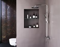 Душевая система Damixa Option DX218092000 с термостатом Хром — фото 5, Душевое оборудование. Душевая программа