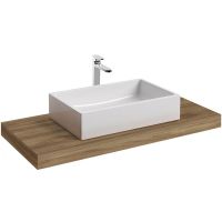 Столешница под раковину Ravak Formy I 80 X000000845 Темный орех — фото 2, Раковины