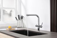 Смеситель для кухни Aquatek Европа AQ1385CR Хром — фото 2, Смесители для кухни