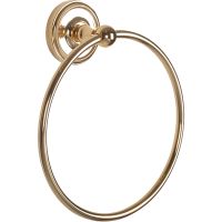 Кольцо для полотенец TW Bristol TWBR015gold Светлое золото — фото 1, Полотенцедержатели
