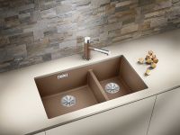 Товар: Кухонная мойка Blanco Subline 430/270-U 523158 Серый беж - фото 2 Кухонная мойка Blanco Subline 430/270-U 523158 Серый беж — фото 2, Кухонные мойки