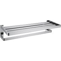 Полка для полотенец Abber Westen AA1758 Хром — фото 1, Полки для полотенец