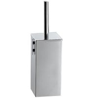 Ершик для унитаза Nofer 09074.S Матовая нержавеющая сталь — фото 1, Ершики для унитаза