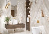 Керамогранит LCM Angel Agate Latte полированный 60120ANG11P 60х120 см — фото 13, Керамогранит