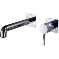 Смеситель для раковины Black&White Universe U7620D 7620UD Хром — фото 1, Смесители