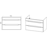 Товар: Тумба под раковину VIANT Марсель 80 VMAR80CO-T2YP подвесная Белая - фото 6 Тумба под раковину VIANT Марсель 80 VMAR80CO-T2YP подвесная Белая — фото 6, Мебель для ванной