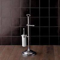 Товар: Напольная стойка Devon&Devon Single SL12CR Хром - фото 2 Напольная стойка Devon&Devon Single SL12CR Хром — фото 2, Стойки - набор держателей