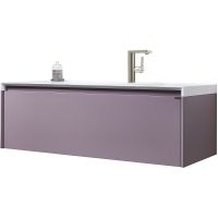 Тумба с раковиной Orans BC-4060-1200R 120 подвесная Лиловая матовая арт-40601200R — фото 2, Тумбы с раковиной