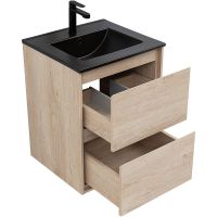 Товар: Тумба под раковину Aquanet Милан 50 336381 подвесная Дуб светлый - фото 7 Тумба под раковину Aquanet Милан 50 336381 подвесная Дуб светлый — фото 7, Мебель для ванной