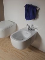 Биде Flaminia Bonola BN218 подвесное Белое — фото 2, Биде