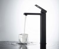 Смеситель для раковины Timo Briana 7111/03F Черный — фото 2, Смесители для раковины