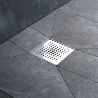 Душевой трап AM.PM MasterFlow 10 W01BD-P11-010-01SB с решеткой Хром матовый Cut Gradient — фото 7, Трапы для душа