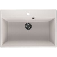 Кухонная мойка Ulgran Quartz Forte 760-01 Жасмин — фото 1, Кухонные мойки