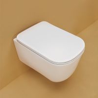 Товар: Унитаз Kerasan Tribeca 511430 подвесной Белый матовый без сиденья - фото 4 Унитаз Kerasan Tribeca 511430 подвесной Белый матовый без сиденья — фото 4, Унитазы