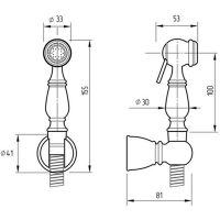 Товар: Гигиенический душ Migliore Laura 20098 Хром - фото 2 Гигиенический душ Migliore Laura 20098 Хром — фото 2, Гигиенические души