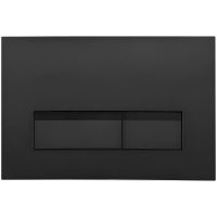 Клавиша смыва Triton-Pro EVO/B Щ0000065110 Черная матовая — фото 1, Кнопки смыва