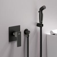 Гигиенический душ со смесителем Damixa Gala 537510300 Черный матовый — фото 2, Душевое оборудование. Душевая программа