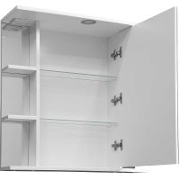 Товар: Зеркальный шкаф Stella Polar Концепт Лаура 70/С R SP-00000058 с подсветкой Белый - фото 2 Зеркальный шкаф Stella Polar Концепт Лаура 70/С R SP-00000058 с подсветкой Белый — фото 2, Мебель для ванной