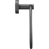 Кольцо для полотенец Swedbe Attribut 9803B Черное матовое — фото 3, Полотенцедержатели