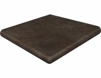Товар: Ступень угловая Gres de Aragon Capri Chocolate 33х33 см - фото 1 Ступень угловая Gres de Aragon Capri Chocolate 33х33 см — фото 1, Ступени и клинкер