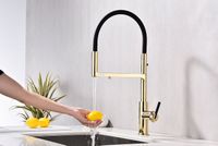 Товар: Смеситель для кухни Paulmark Tornado To213402-G Золото - фото 8 Смеситель для кухни Paulmark Tornado To213402-G Золото — фото 8, Смесители