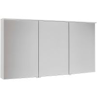 Зеркальный шкаф Burgbad Eqio 120 L SPGT120LF2009 с подсветкой Белый — фото 1, Мебель для ванной