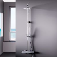 Товар: Душевая система Damixa Scandinavian Pure 936800000 с термостатом Хром - фото 3 Душевая система Damixa Scandinavian Pure 936800000 с термостатом Хром — фото 3, Душевое оборудование. Душевая программа