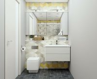 Зеркальный шкаф Aquaton Брук 60 1A200502BC010 с подсветкой Белый — фото 7, Зеркальные шкафы в ванную