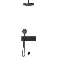 Товар: Душевая система Vincea Inspire VSFW-432TI2MB с термостатом Черная матовая - фото 2 Душевая система Vincea Inspire VSFW-432TI2MB с термостатом Черная матовая — фото 2, Душевое оборудование. Душевая программа