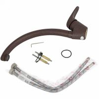 Смеситель для кухни Kaiser County 55244-19 Темно-коричневый — фото 6, Смесители