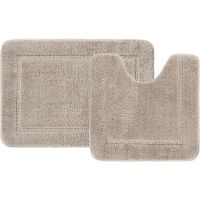 Комплект ковриков Iddis Promo 65х45/45х45 PSET03Mi13 Светло-коричневый — фото 1, Аксессуары для туалета