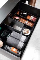 Товар: Тумба с раковиной Orans BC-V8101-1000 100 8101100B подвесная Black - фото 4 Тумба с раковиной Orans BC-V8101-1000 100 8101100B подвесная Black — фото 4, Мебель для ванной