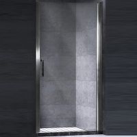 Душевая дверь Esbano ES-70LD 70 R ESDN70LDR профиль Хром стекло прозрачное — фото 2, Распашные душевые двери