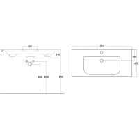 Товар: Тумба с раковиной Misty Мира 100 УТ000022791 Белая матовая - фото 8 Тумба с раковиной Misty Мира 100 УТ000022791 Белая матовая — фото 8, Тумбы с раковиной