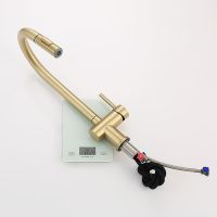 Смеситель для кухни Splenka S204.49.03 Золото матовое — фото 10, Смесители для кухни