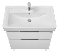 Тумба под раковину Aquaton Дакота 75 1A202901DAAY0 Белая Выбеленное дерево — фото 2, Тумбы под раковину