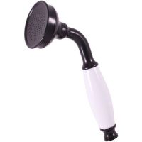 Товар: Ручной душ Rav Slezak Morava retro KS0017CMAT Черный матовый - фото 1 Ручной душ Rav Slezak Morava retro KS0017CMAT Черный матовый — фото 1, Лейки для душа