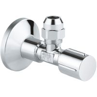 Товар: Запорный вентиль Grohe 22039000 угловой Хром - фото 1 Запорный вентиль Grohe 22039000 угловой Хром — фото 1, Комплектующие для душевого оборудования