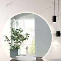 Зеркало Black&White Universe U915.MR 130 915.MR0 с подсветкой с сенсорным выключателем — фото 3, Мебель для ванной