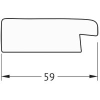 Зеркало Evoform Definite 74х74 BY 0668 в багетной раме - Травленое золото 59 мм — фото 5, Мебель для ванной