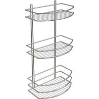 Полка корзина DIWO Смоленск П16097 Хром — фото 1, Полки для ванной и душа